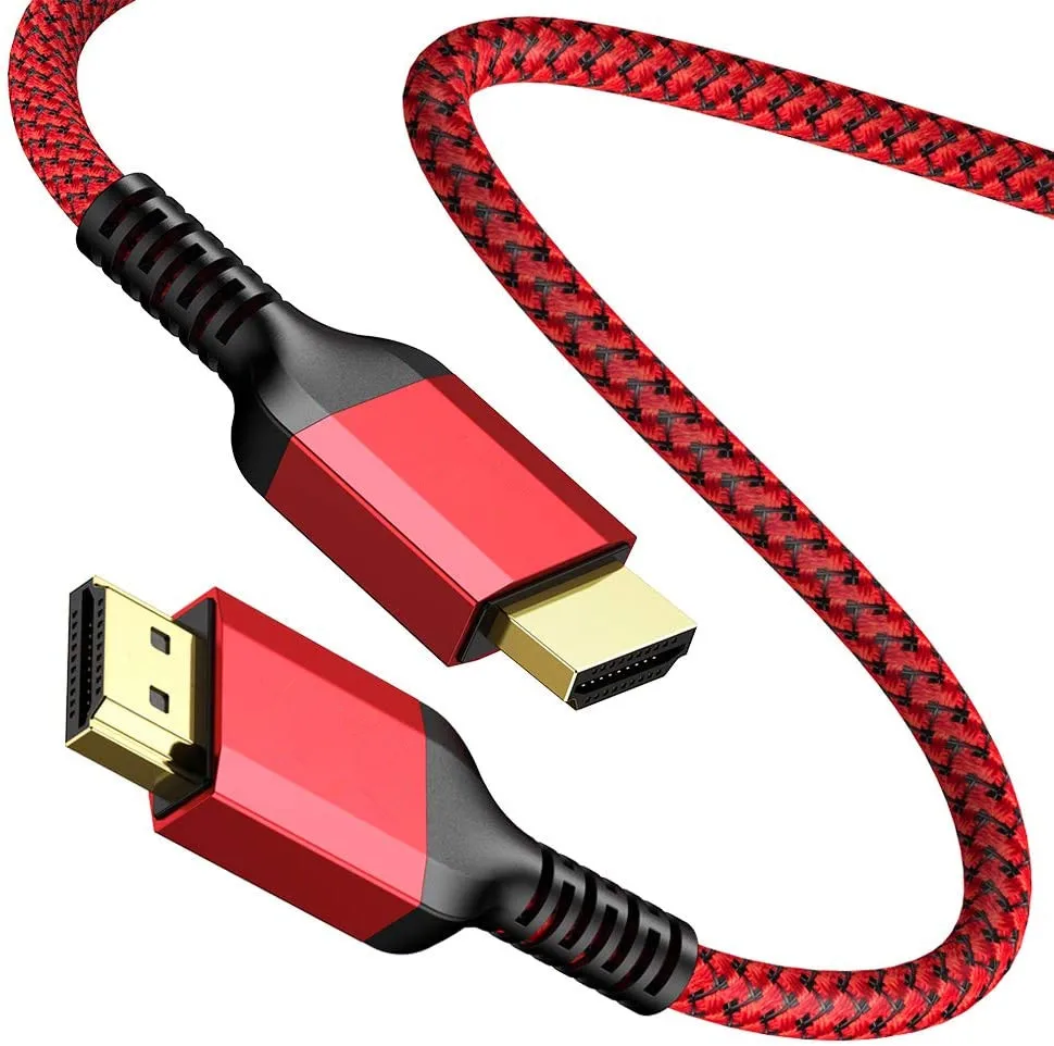 Red HDMI 2.0 Cable OEM ODM 4K 60Hz 3D 1080p 1M 2M 3M 10M 20M Professional Audio Video Cable for TV PS4