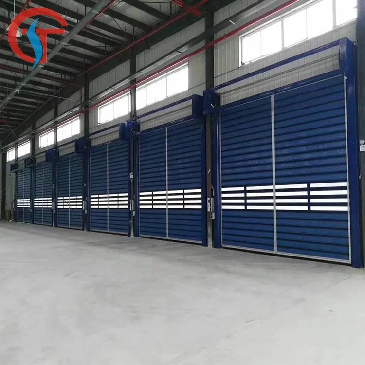 Wholesale Factory industrial Fast Roller Shutter Automatic Doors Spiral Doors