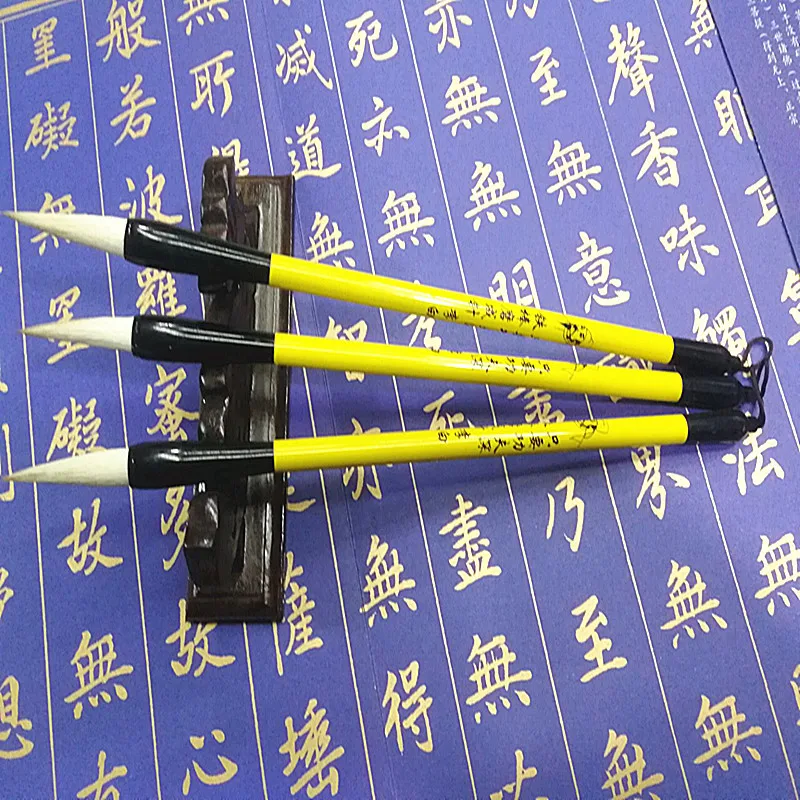 Calligraphy brushes, wolf hair and bear hair, various specifications of calligraphy and painting brushes, Chinese painting