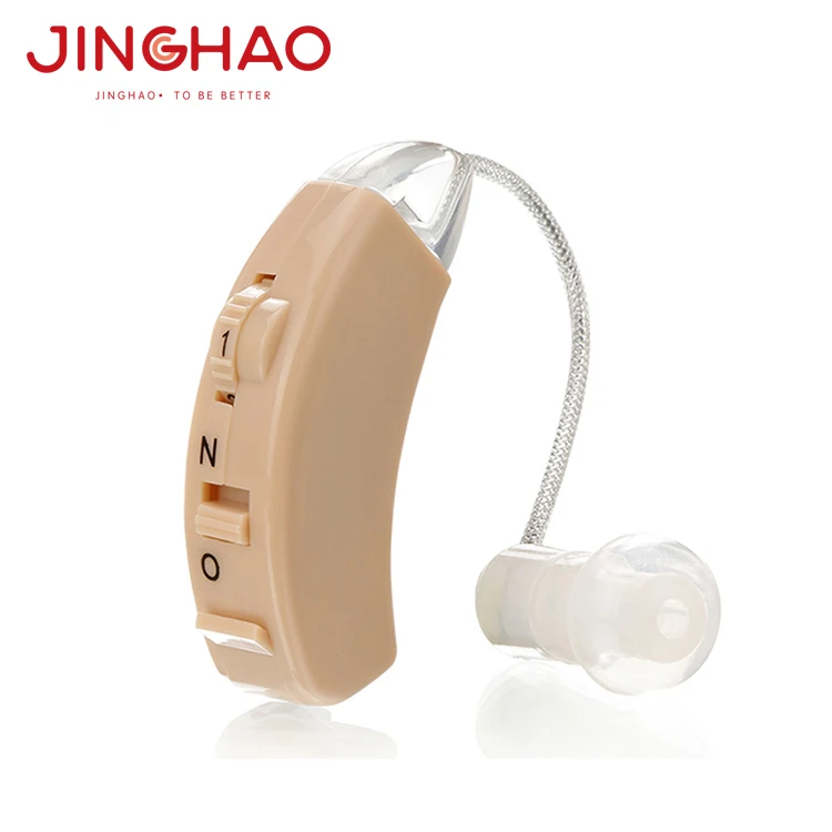 Портативный звуковой усилитель JINGHAO BTE слуховой аппарат для глухих людей с