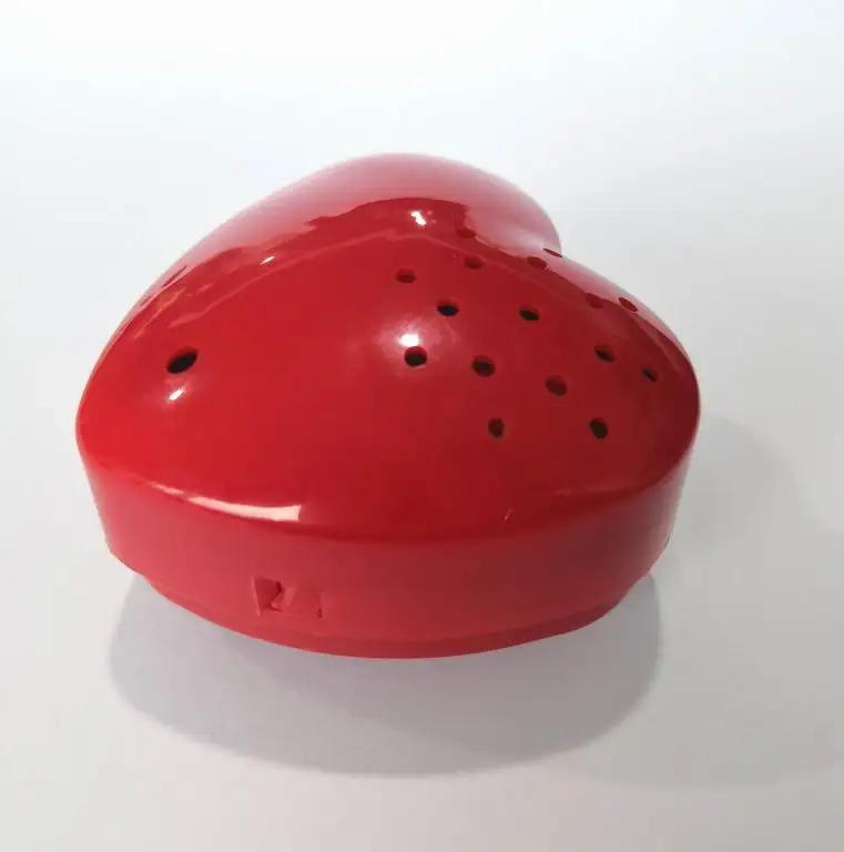 Factory Customize Talking Teddy Bear Music Stuff Toy Heart Shape Sound Module second Voice Recorder