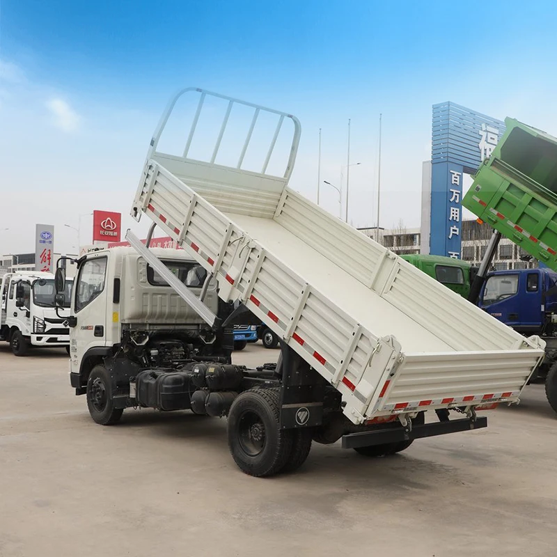 FOTON 6 Wheels Hydraulic Flip diesel New or Used Dump Truck for Sale