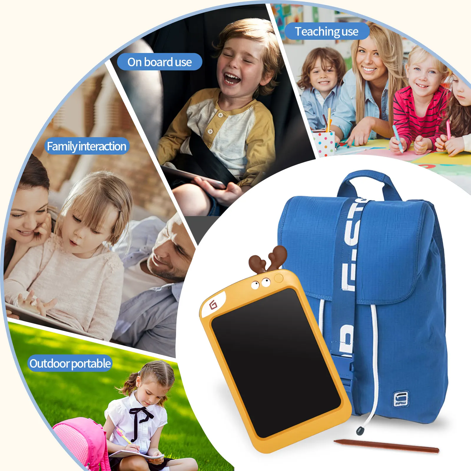 XST Hot Selling Electronic Drawing Board Screen Kids  One Touch Clear Electronic 10.5 Inch LCD Writing Tablet Toys