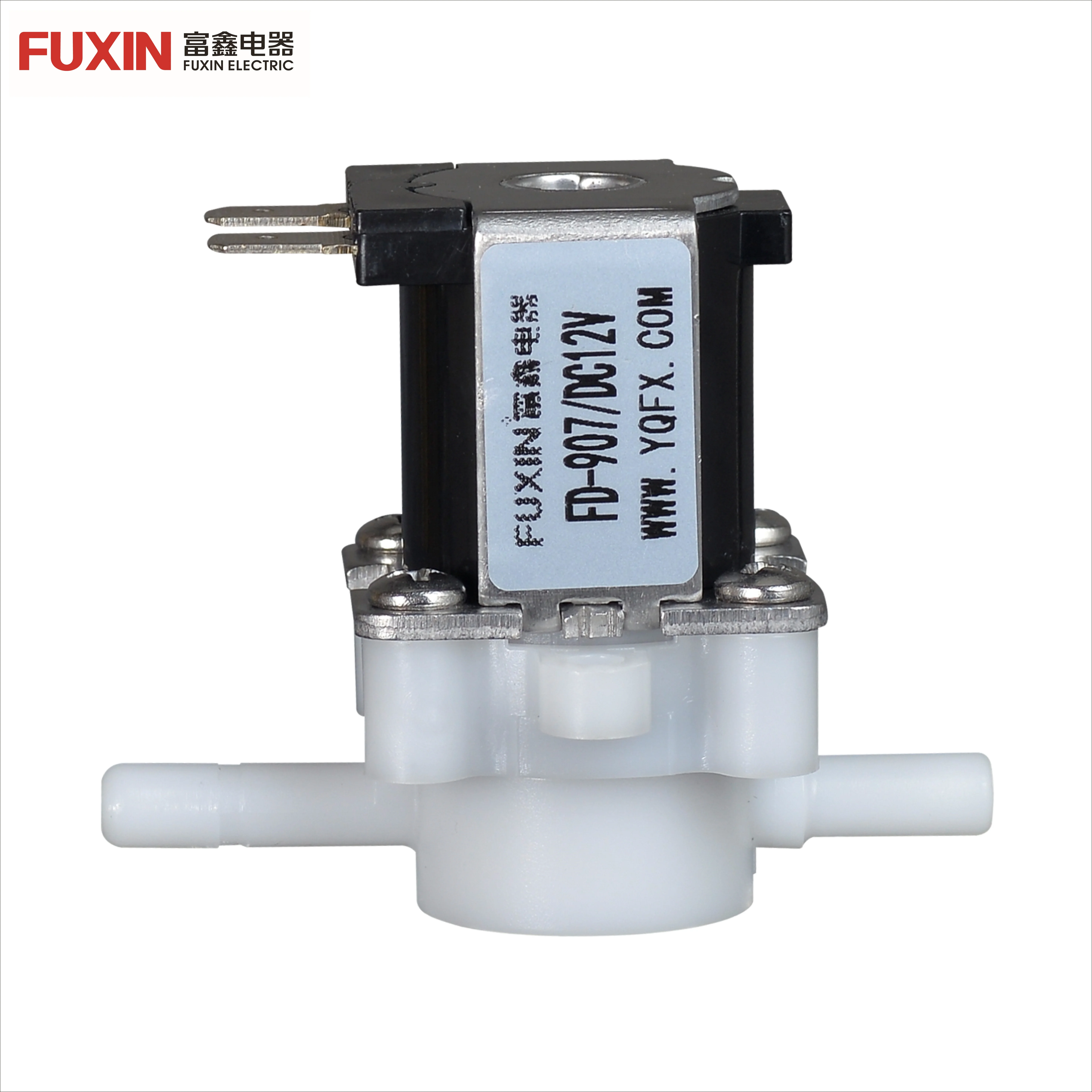 Fuxin good quality smart toilet flushing reduce pressure valve 12v  automatic water control regulator