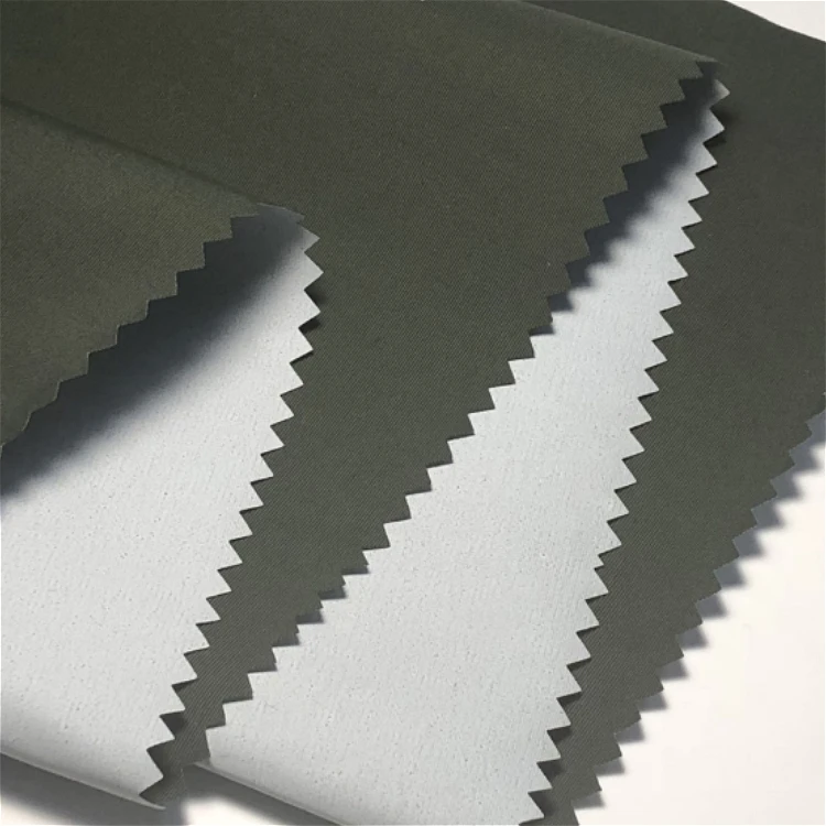 228T dull nylon taslon  taslan waterproof breathable fabric with milky wet process coating for jacket