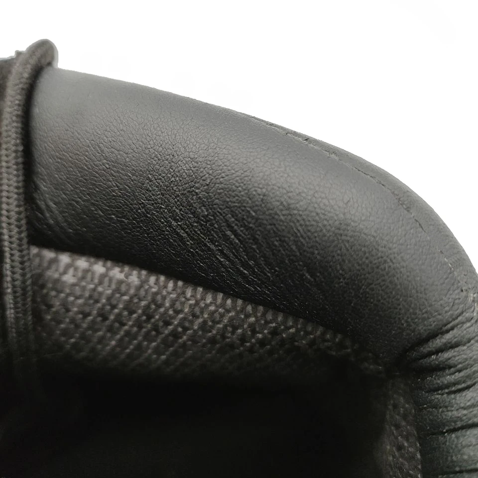 KINGUARD working shoes industries for men safe toe  lace  black safety boots 2021