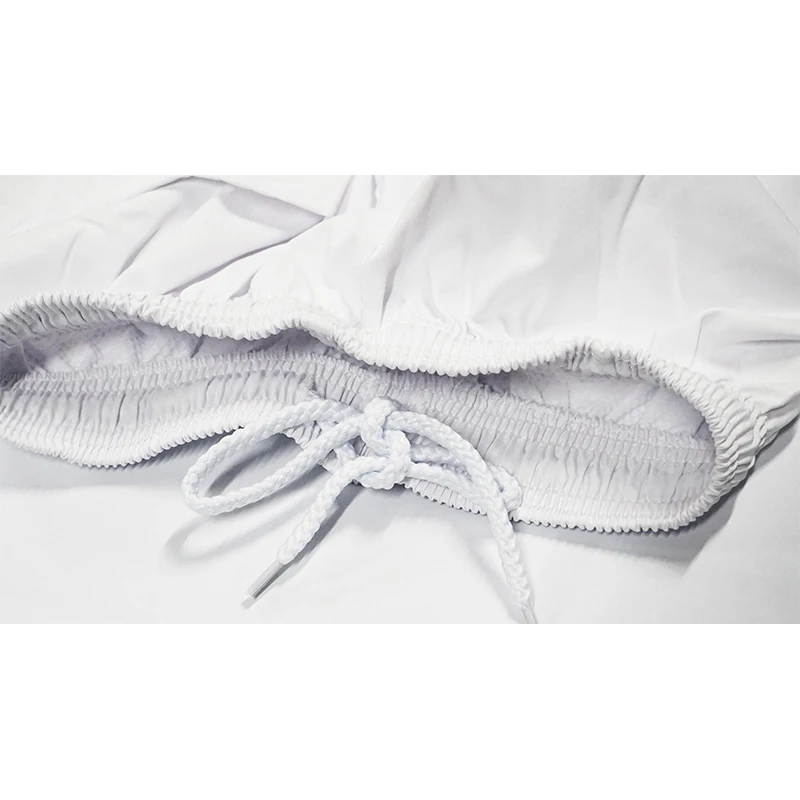 Customized Logo White Taekwondo Pants Breathable Mesh Training Competition dobok Wholesale