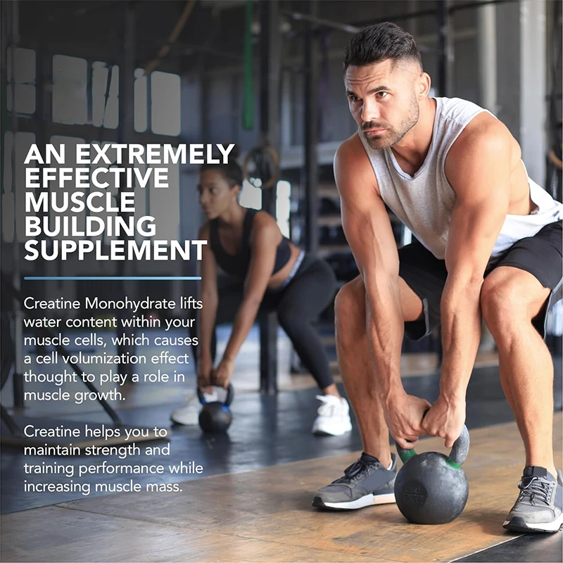 Supply OEM Private SupportsMuscle Growth Bulk blueberry flavour Creatine Monohydrate Gummies