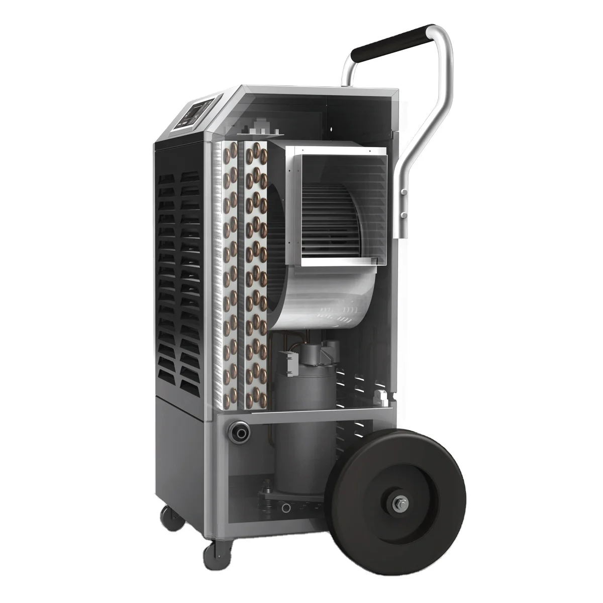 200pint water pump dehumidifier industrial commercial dehumidifier with water tank big wheel