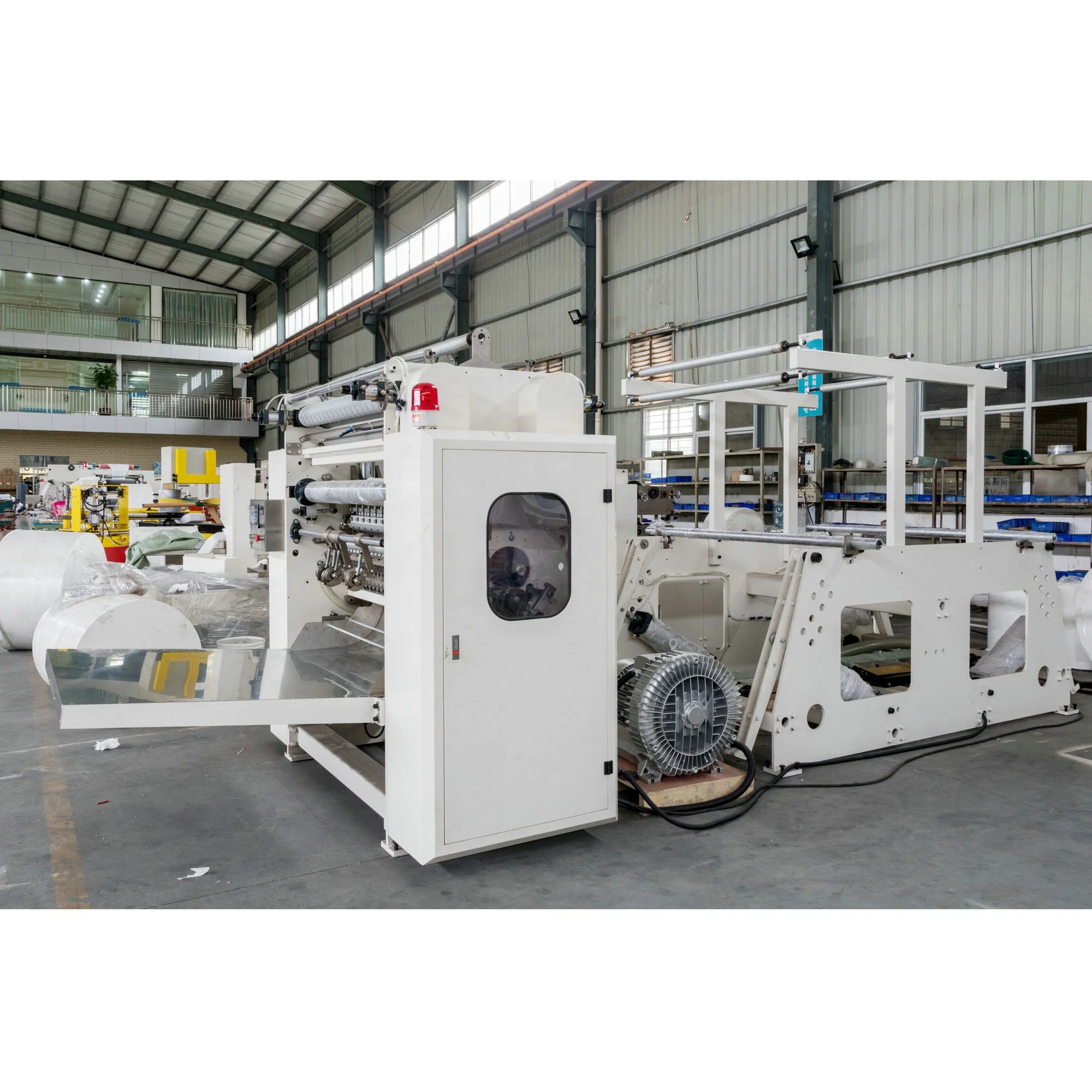 
High quality automatic mini type facial tissue paper products making machine 