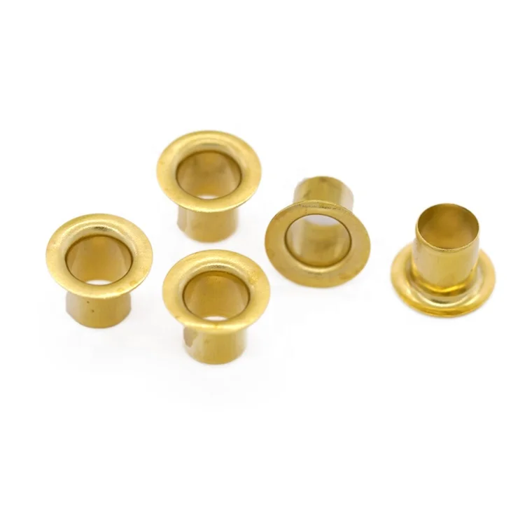  Wholesale Customized Size brass copper Eyelets Grommets for