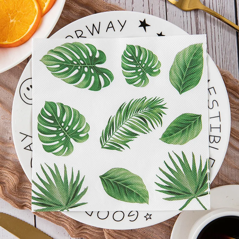 Custom Decorative Table Napkins Paper Towel Colored Paper Napkin