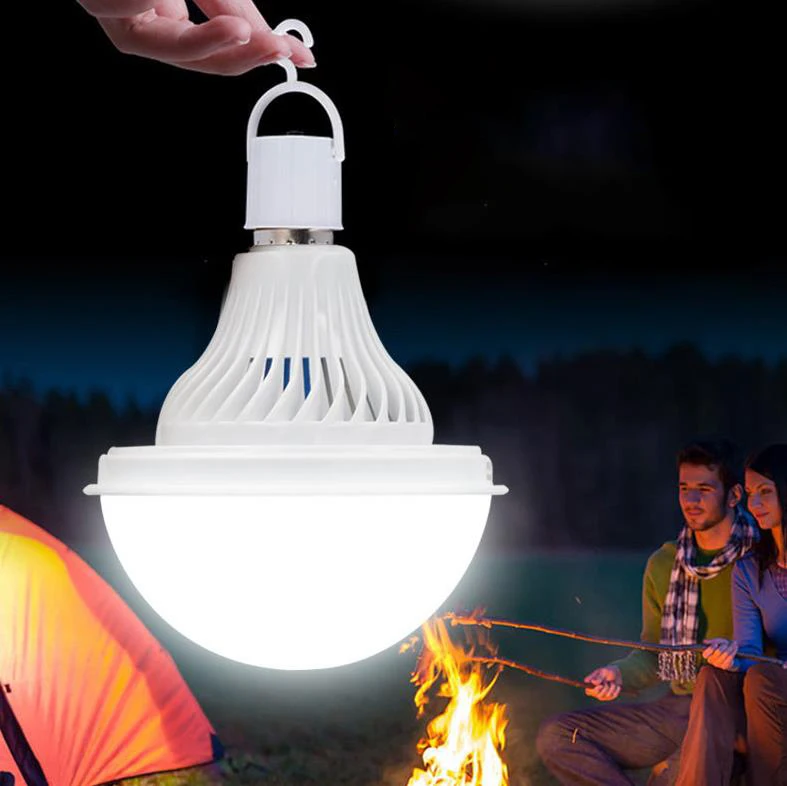 LED emergency bulb intelligent charging flying saucer lamp battery power failure automatically turns on the emergency light