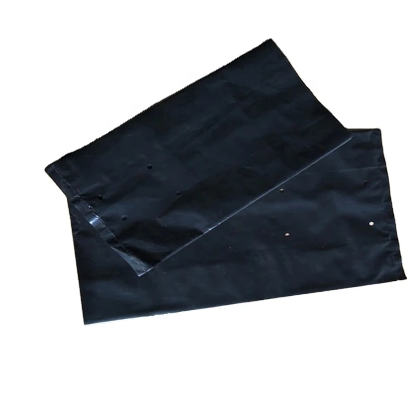 Garden UV resistant PE polyethylene plastic seedling/planting bags for plant nursery grow bags for plants