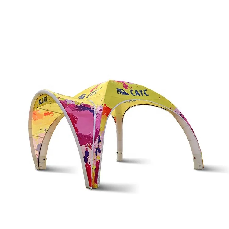 Customize Size Airtight Inflatable Advertising Tent With Fully Printing Gazebo For Promotional Dome Inflatable Events Tent