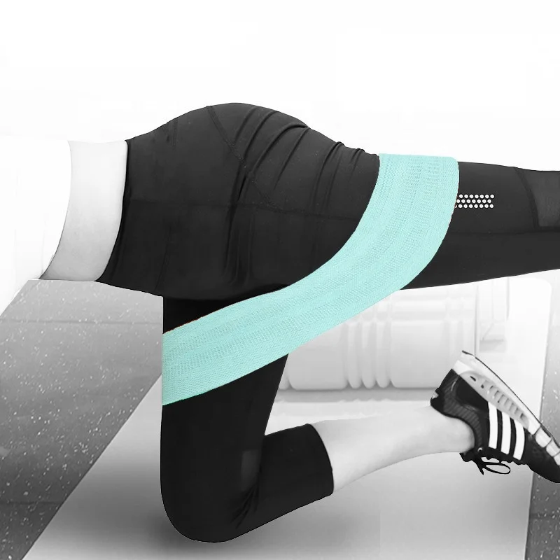 2021 New Hip Resistance Bands Exercise Elastic Loop band Set Anti Slip Fitness Bands Physical Therapy Stretching Practicing