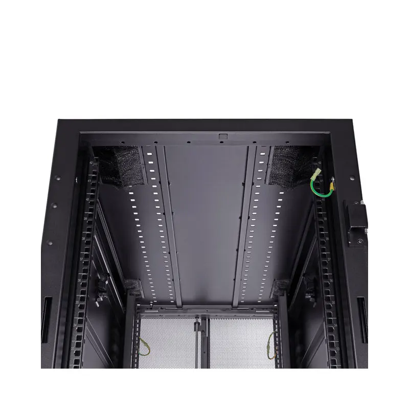 Zmaxing 42U Server Rack Cabinet, 1200mm depth, Cable Management Top, Glass Door (Commercial Series)