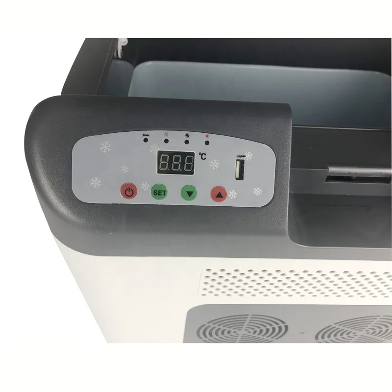 26L Clear mini fridge train car freezer storage car truck refrigerator