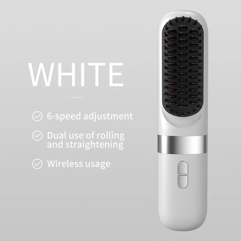Best Seller Hairstyle Accessories Wireless Bandage Curling Straight Electric Hairdressing Machine Hair Comb