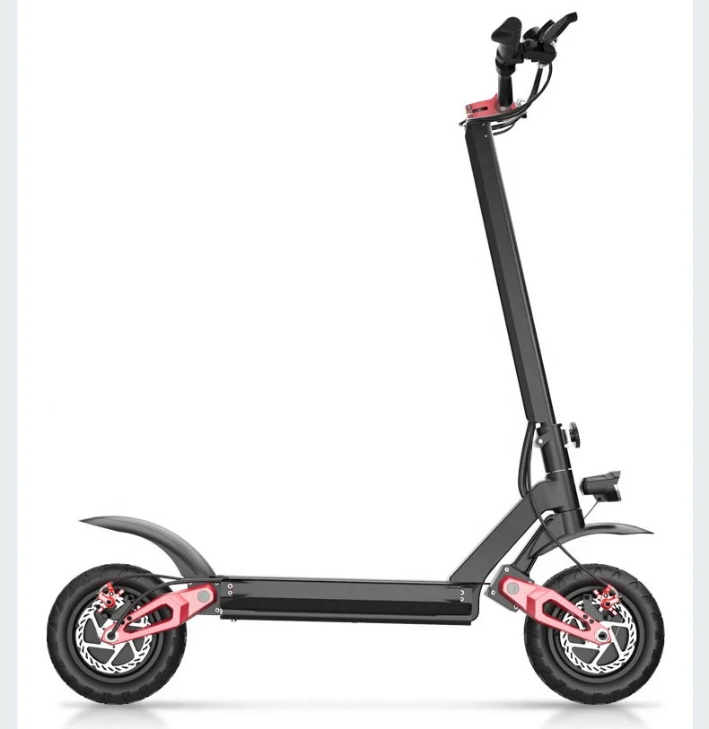 Weisite10 inch 52v 60v 2000w 3000w Dual Motor Electric Scooter E scooter Adult Foldable with Lithium Battery Power