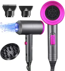 Ionic Hair Dryer Professional Blow Dryer (with Powerful AC Motor) Negative Ion Technolog for Home Salon Travel Pregnant Kids