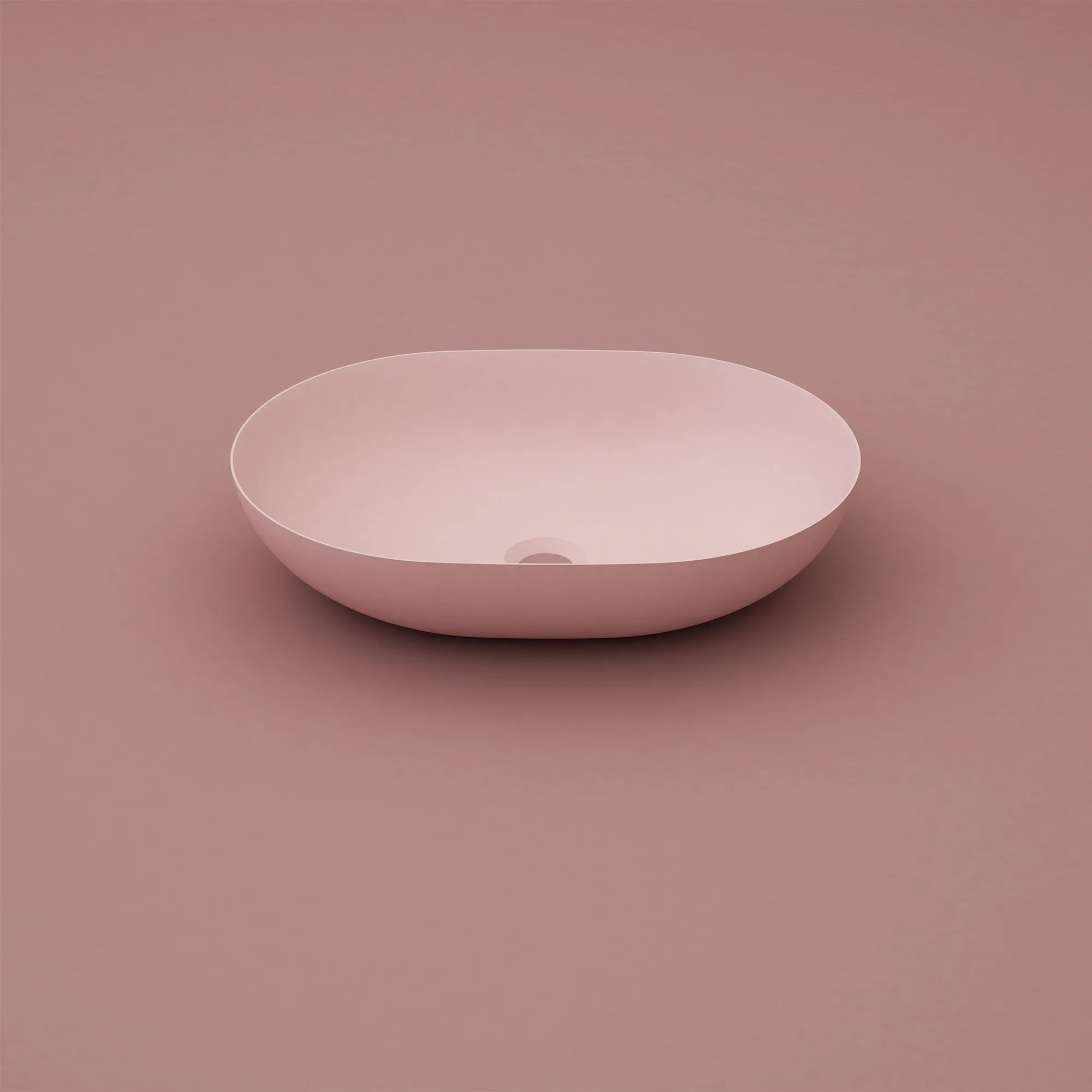 BS-8356 solid surface counter top wash basin sink hand wash basin