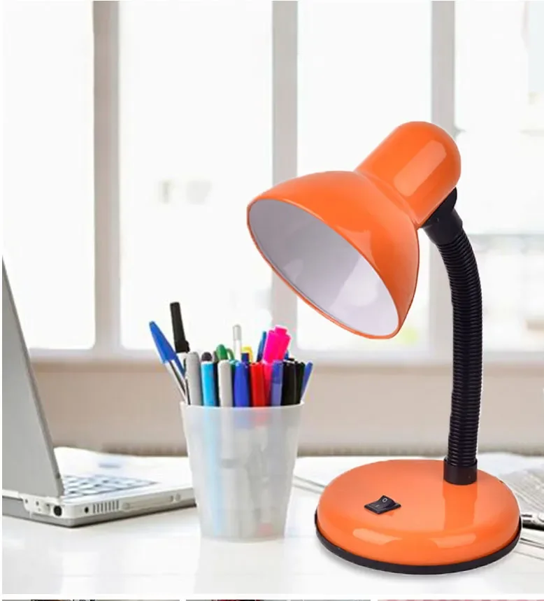 LED Table Lamps Office Studio Home Table Desk Light Study Student Reading Desk Lamp with Flexible Hose Neck