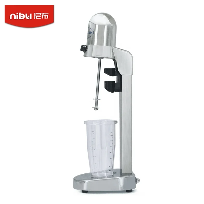 Nibu Commercial Cafe Bar Mixer Smoothie Blender Milk Shake Machine Electric Milk Shaker With Two Cups