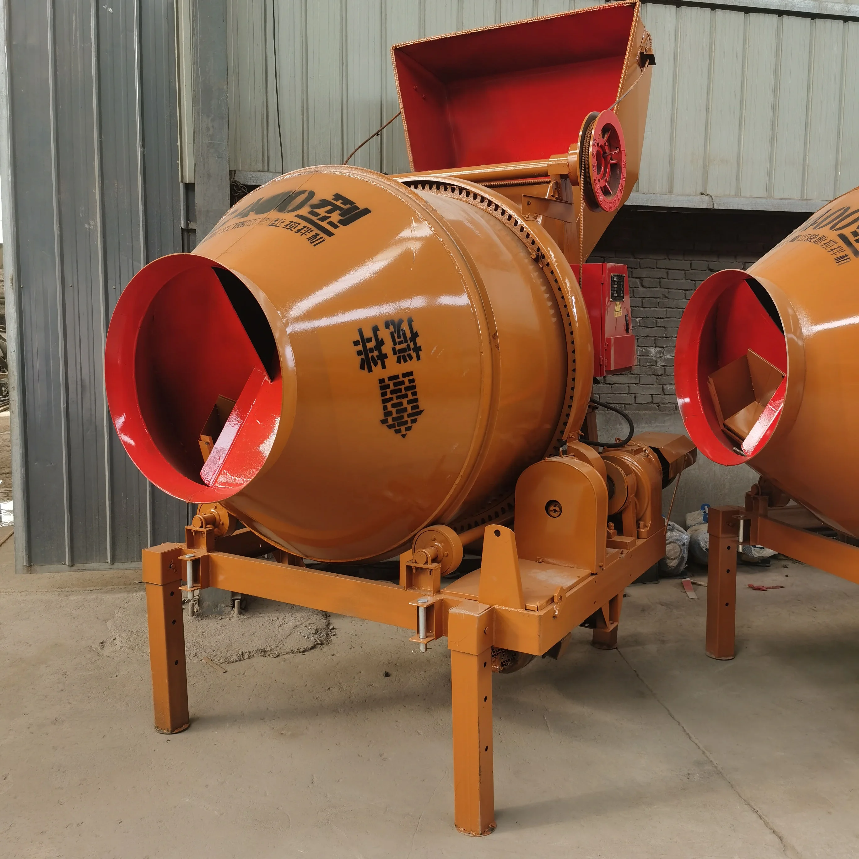 High operational efficiency of cement concrete mixer for residential construction Automatic concrete mixer price