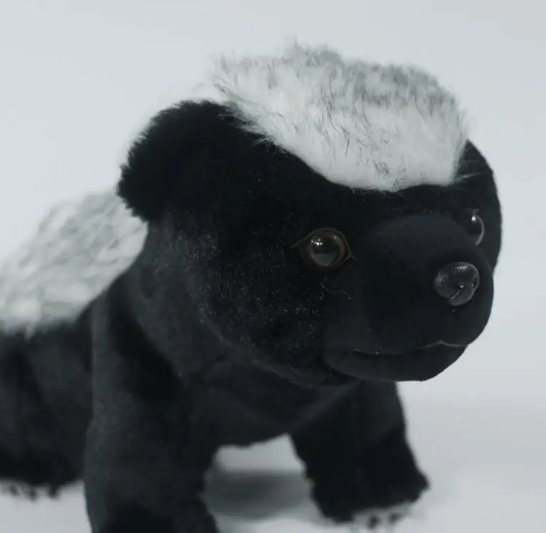 Hot selling cute honey badger plush stuffed animal toy fanny honey badger plush badger soft plush toy stuffed animal