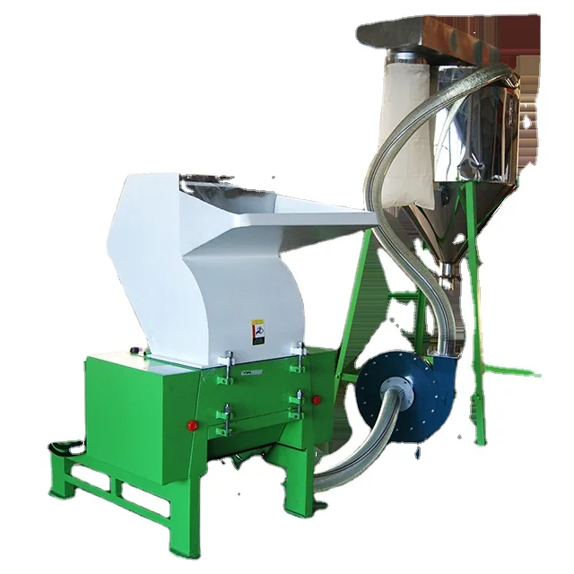 Hot Sale Plastic Recycling Machines 10~75HP Silent Plastic Crushing Machine With Recycling System