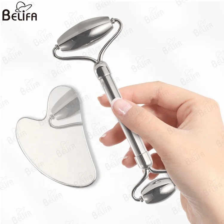 Нержавеющая сталь gua sha инструмент для массажа рук terahertz