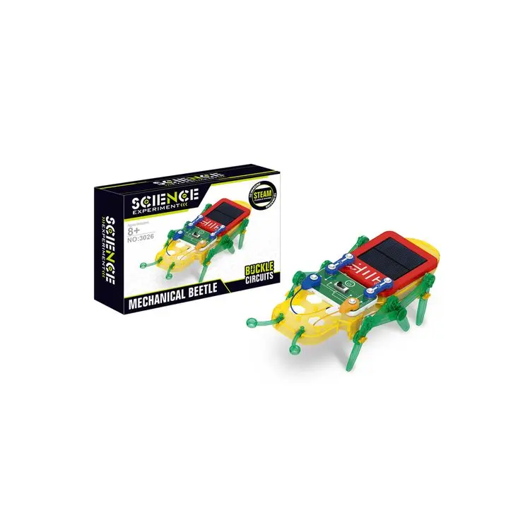 Supplier Proper Price School Physics Knowledge Machine Beetle Building Blocks Kit Children Flexibility Science Toys
