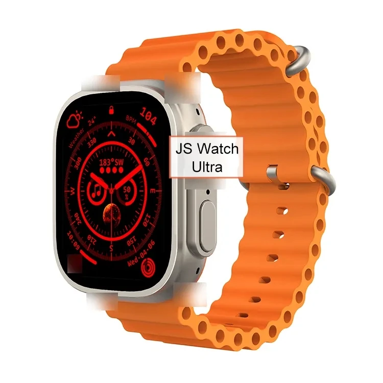 2023 New Arrival 1.96 inch Series 8 Smart Watch H11 Ultra BT Calling Waterproof IP68 JS Watch Ultra