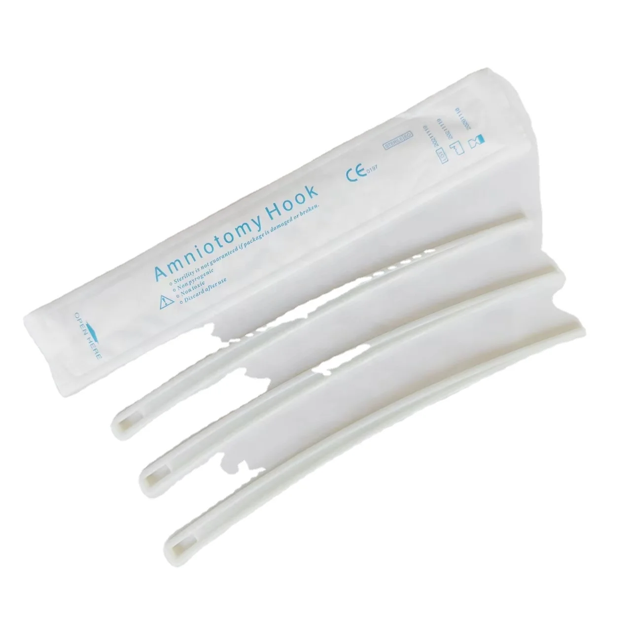 Wholesale Disposable Sterilized amniotomy hook medical ABS Amniotic Membrane Hook amniotic fluid hook for breaking membranes