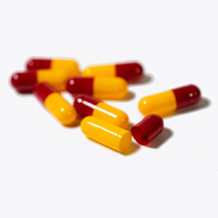 Высокое качество зеленый и белый твердый желатин пустые капсулы Размер 00 #,0 #,1 #,2 #,3 #,4 #