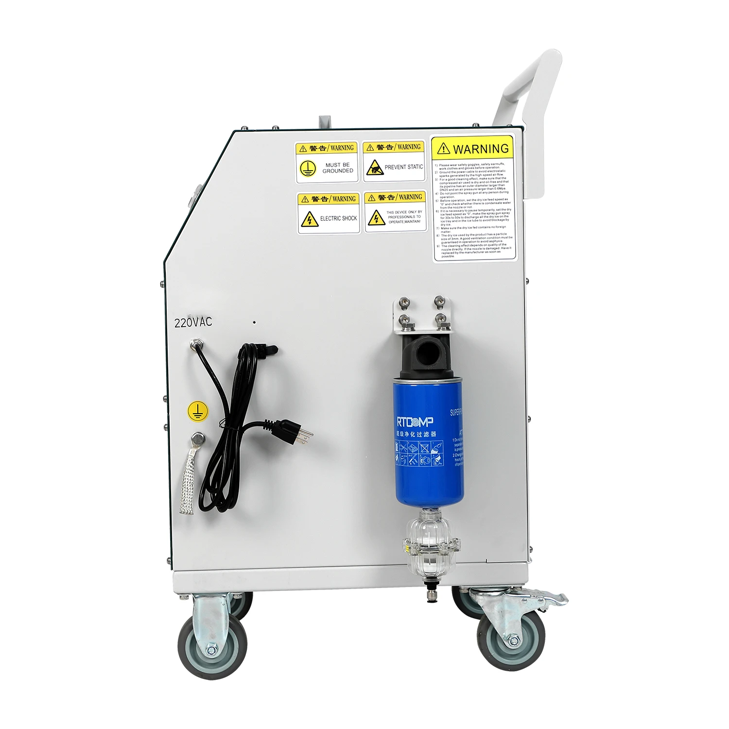 BM2 All-round model suitable for various scenarios Dry Ice Blasting Machine Dry Ice Cleaning Machine Price