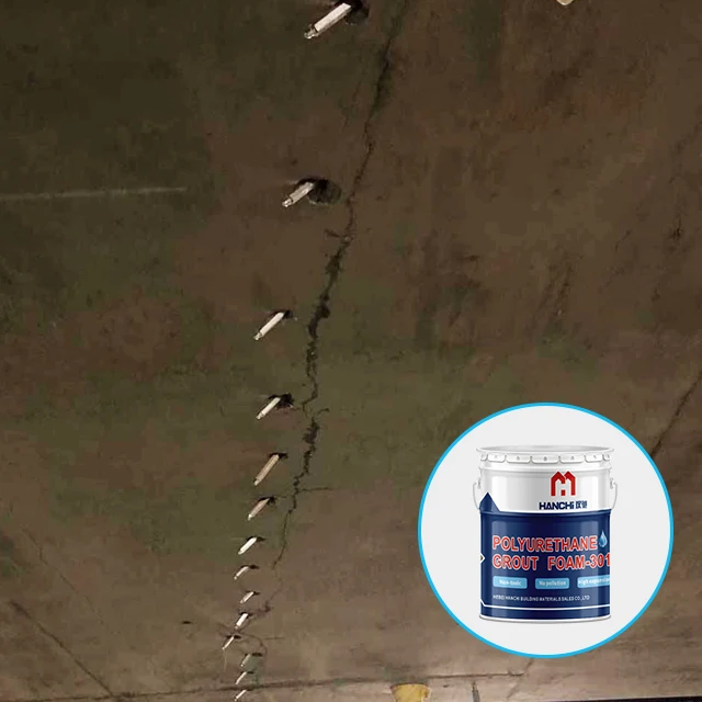 polyurea grout  polyurethane crack injection flexible hydrophobic polyurethane injection