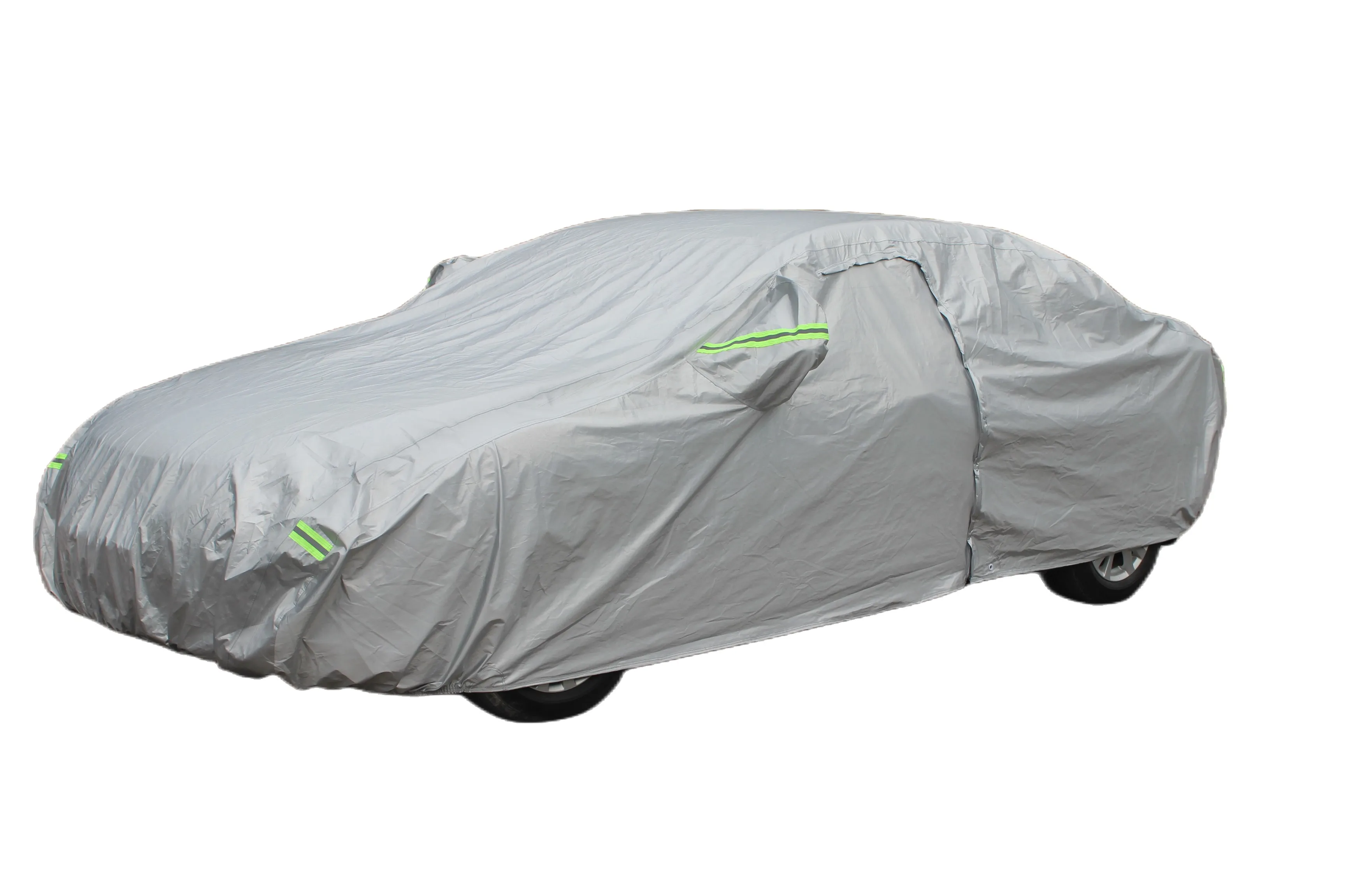 Hihg Quality Microfiber Roof Car Cover Custom waterproof Outdoor dust proof black cover