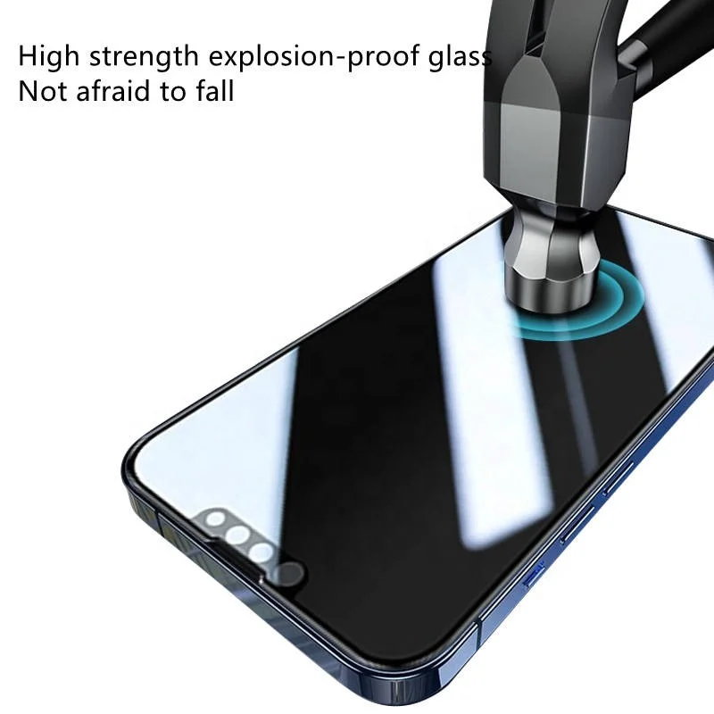 Высокочеткое полное покрытие для Iphone 14 13 Pro Max ударопрочная пленка Защитная