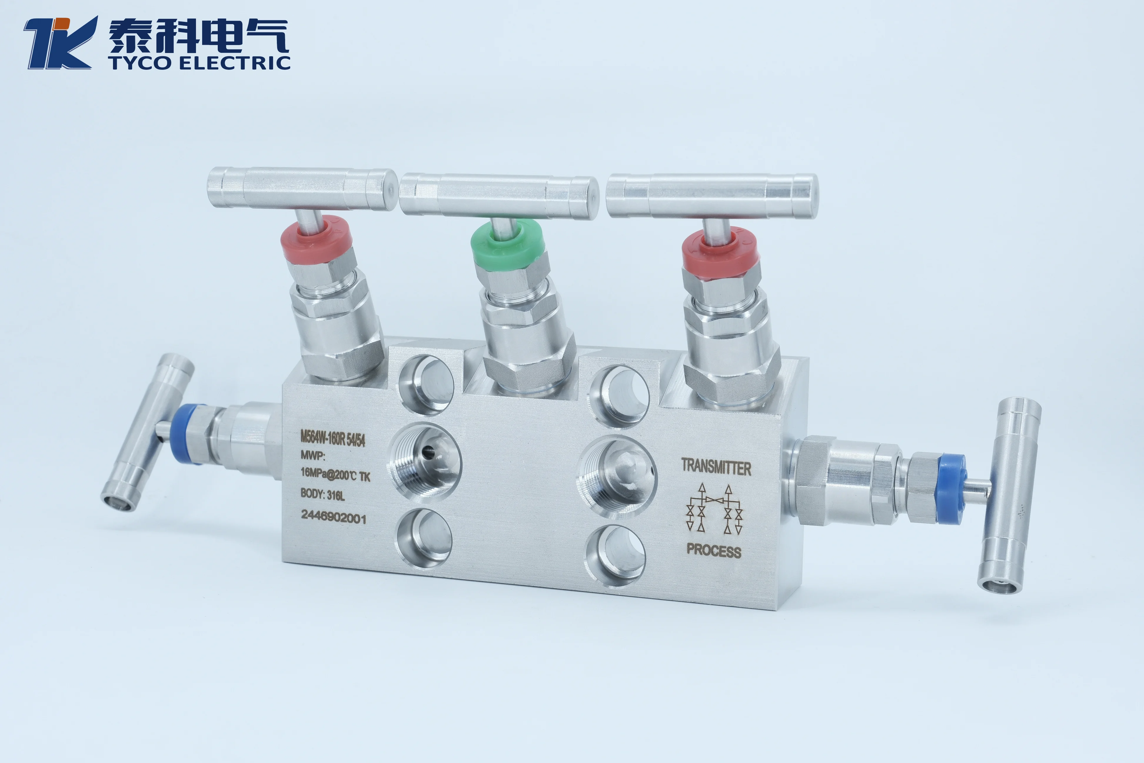 Different Pressure Transmitter DPT Direct Mounting Flange 1/2 NPT 6000 PSI Stainless steel Five 5 Valve Manifolds
