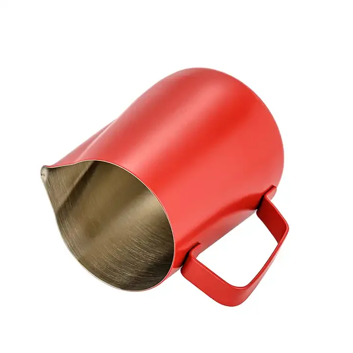 Горячая распродажа 304 ЛАТТЕ из нержавеющей стали чашка для кофе латте молока ручной работы набор кофейных принадлежностей