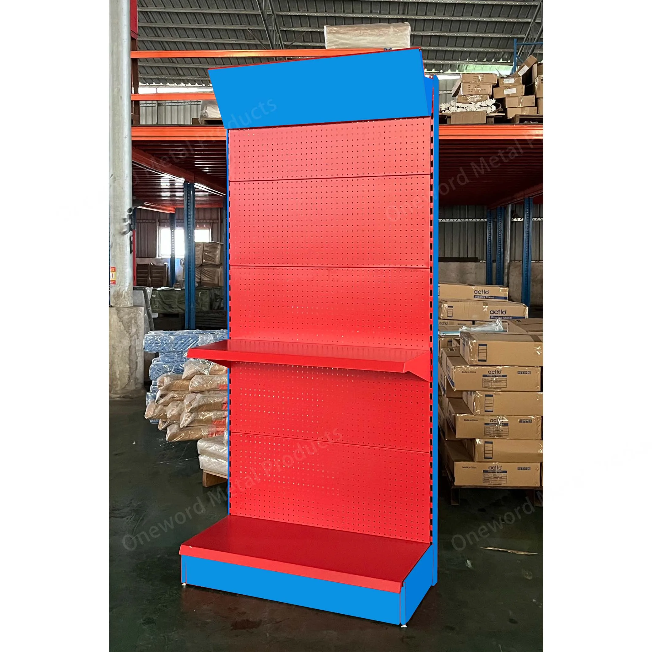 Hardware Store Shelves Peg Board Accessories Hand Tool Metal Hanging Pegboard Display Rack Power Tools Display