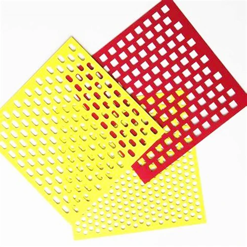 Fabricator Perforated sheet metal / oval hole shape aluminum perforated metal sheet for wall decoration with best price