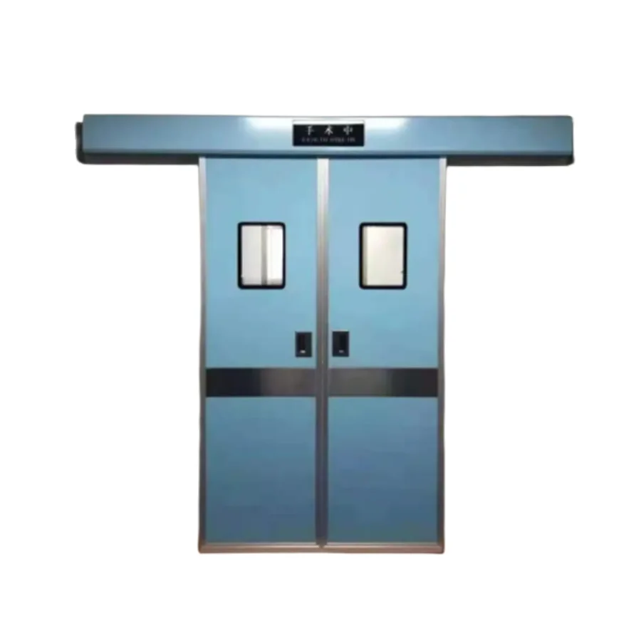 Wholesale custom steel door hospital translation door price is reasonable