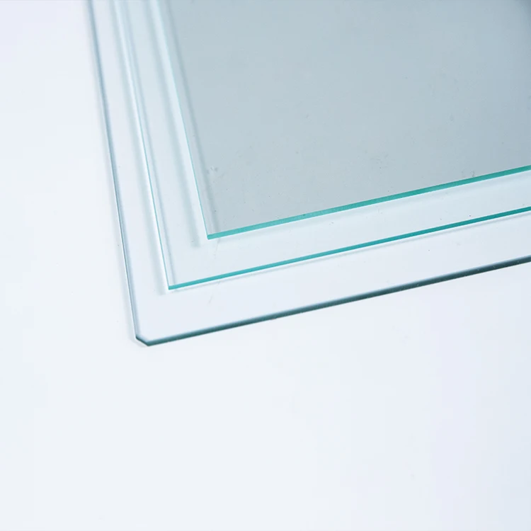 Promotional  Small 1.1mm2mm3mm4mm5mm6mm8mm10mm12mm flat tempered transparent glass for display electronic equipment