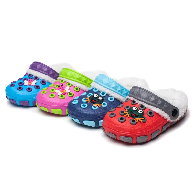 Дизайнерская яркая садовая детская обувь Croc Tie Dye на платформе для женщин сандалии