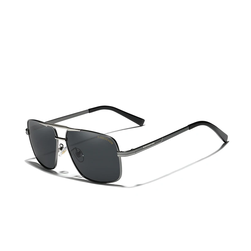 KINGSEVEN Glasses Men Fashion Polarized Fishing Driving Sun Glasses For Men Brand Stainless steel Material Glasses Women 7891