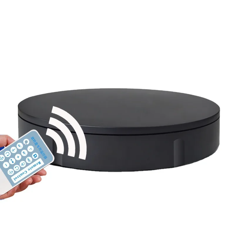 Automatic 360 Degree Rotating Turntable 42cm Plastic Display Turntable with 100kg Loading Capacity Sports Entertainment Products
