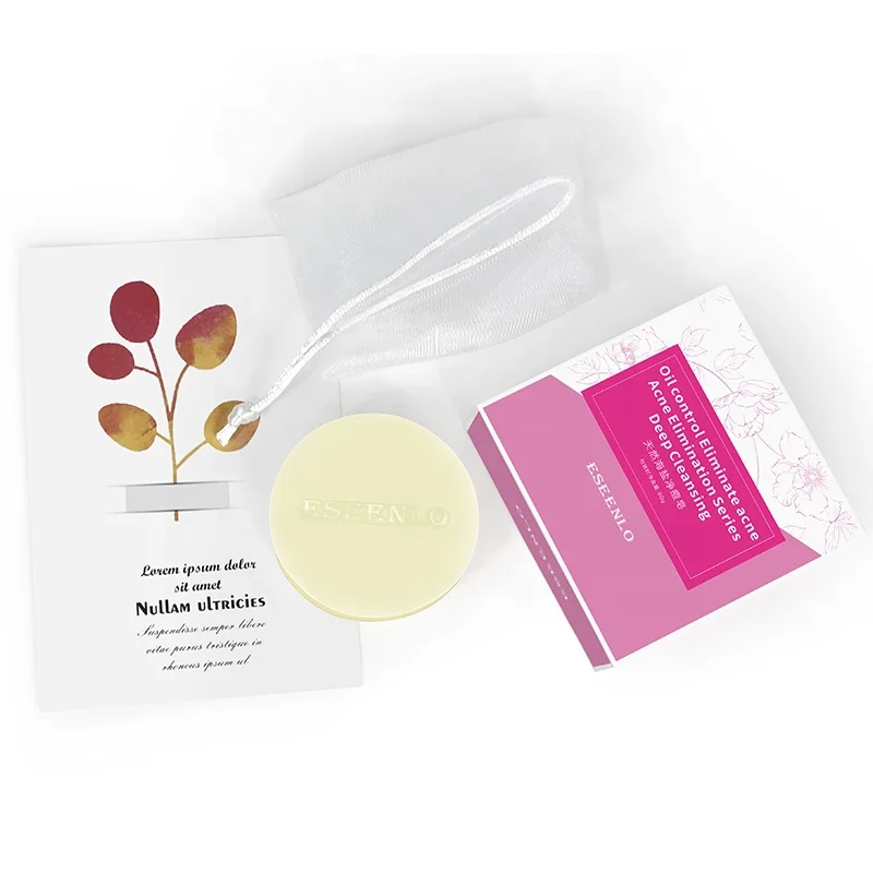 Solid reputation skin care anti acne soap Natural Sea Salt Acne Soap